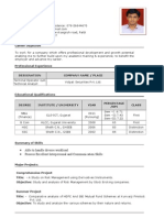 Shreyal Resume