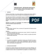 Plan de Trabajo Voluntariado - Reunión Anual Final