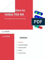 Midas FEA NX Introduction