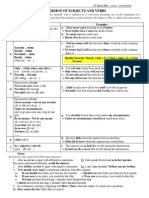 6 - Inversion of Subjects and Verbs