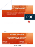 Huawei SON Webinar