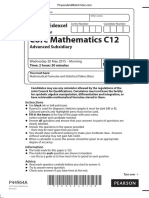 June 2015 (IAL) QP - C12 Edexcel