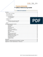 Apa 7 Edition Referencing Guide: Torrens University