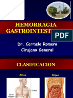 Hemorragia Gastrointestinal - Dr. Carmelo Romero