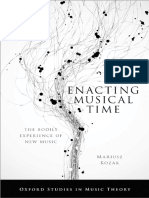 Dokumen - Pub Enacting Musical Time The Bodily Experience of New Music Oxford Studies in Music Theory Illustrated 9780190080204