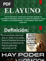 El Ayuno (Para Presentar A Ministerios)