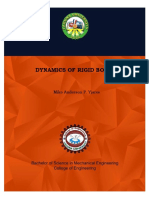 Dynamics of Rigid Bodies: Miko Anderson P. Yjares