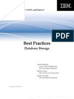 Best Practices - DB2 Storage