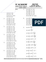 Formula Sheet 2