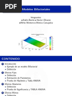 Modelos Bifactoriales