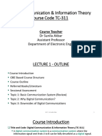 Digital Communication & Information Theory Course Code TC-311