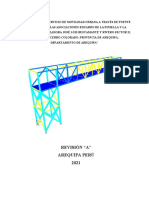 Memoria Estructural Puente Peatonal