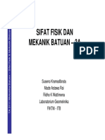 1-3A Sifat Fisik Batuan Utuh