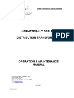 Operation & Maintenance Manual Hermetically Sealed