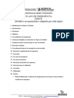 Plano de Emergencia - Modelo