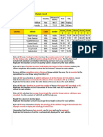 Spreadsheet Exam Questions - PT 2