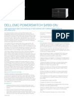 Dell Emc Networking S4100 Series Spec Sheet