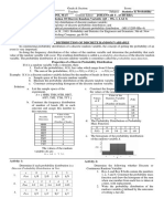 Janrie M. Raguine, Mat Probability Distribution of Discrete Random Variable (Q3 - Wk. 1, LAS 3)