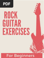 Rock Guitar Exercises For Beginners - Hanan Tabouhot