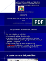 Transformacion, Refinacion Del Petroleo y