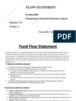 Fin Reporting and FSA-fund Flow Statment 6th Sem by VS (Vinay Shaw0 For Morning