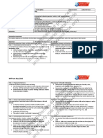 Partially Completed Unit Planner For The Arts