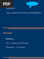 Art Quizz 6e 5e