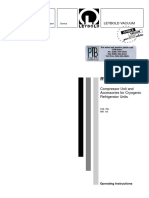 Leybold Vacuum: Compressor Unit and Accessories For Cryogenic Refrigerator Units