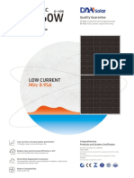 DAH Mono Low Current DHT-M72X10LC-520 - 560W High Efficiency PV Module