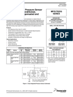 Integrated Silicon Pressure Sensor On-Chip Signal Conditioned, Temperature Compensated and Calibrated