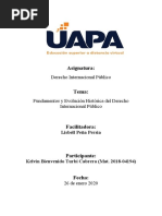 Kelvin B. Turbí-Tarea 1 - Derecho Internacional Público