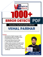 1001 Error Detection