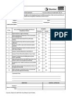 C8516-CLT-QMT-0005 Rev.00-Inspection Checklist For Slurry Lagoon Construction