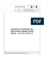 Method Statement - SCS