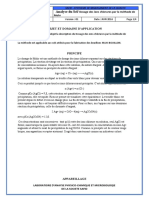 Dosage Des Ions Chlorures Par La Méthode de