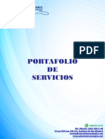 Portafolio de Servicios