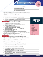 Quiz 9: Quiz On Reported Speech