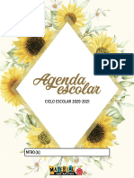 Agenda de Girasoles 2021 - 2022 Digital