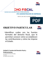 DEFIS-UNIDAD II Fuentes Del Derecho Fiscal y Ordenamientos Del Derecho Fiscal