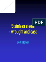 4 - Stainless Steels - Wrought and Cast