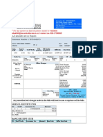 April 2010 Electricity Bill