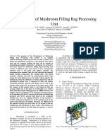 Development of Mushroom Filling Bag Processing Unit: Abstract