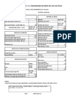 Ejemplo de Diseño Agronómico