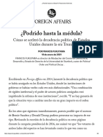 ¿Podrido Hasta La Médula - Relaciones Exteriores