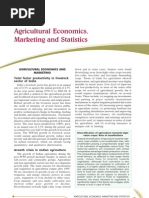 Agricultural Economics and Marketing