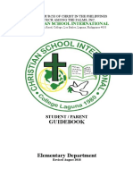 Christian School International: Guidebook