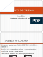 Clase - Hidratos de Carbono