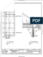 Roof Plan Gutter Details: A A B C D