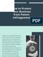 How To Protect Your Business From Patent Infringement