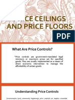 Price Ceilings and Price Floors